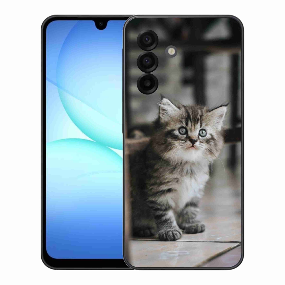 Gelový kryt mmCase na Samsung Galaxy A17 4G/5G - koťátko