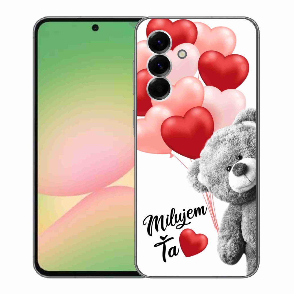 Gelový kryt mmCase na Samsung Galaxy A56 5G - milujem Ťa sk