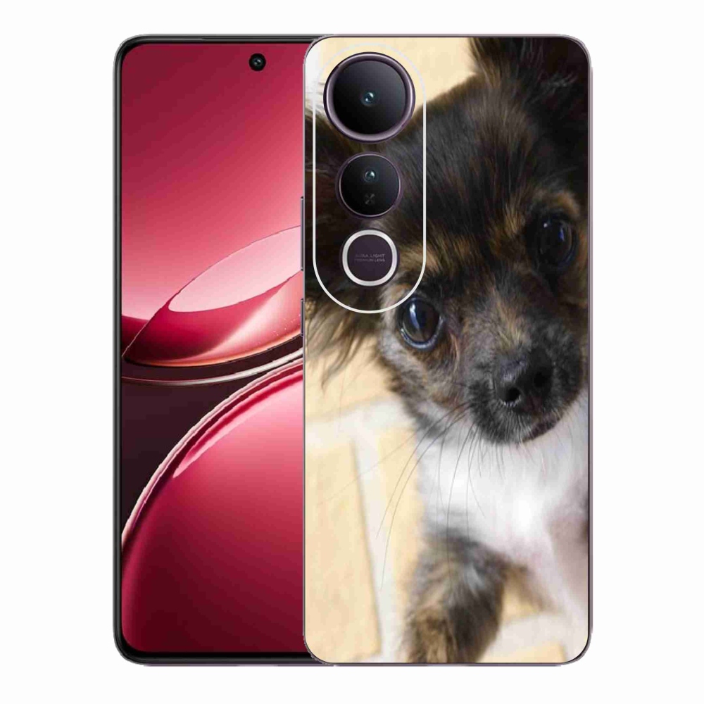 Gelový kryt mmCase na Vivo V50 Lite 4G/5G - čivava 2