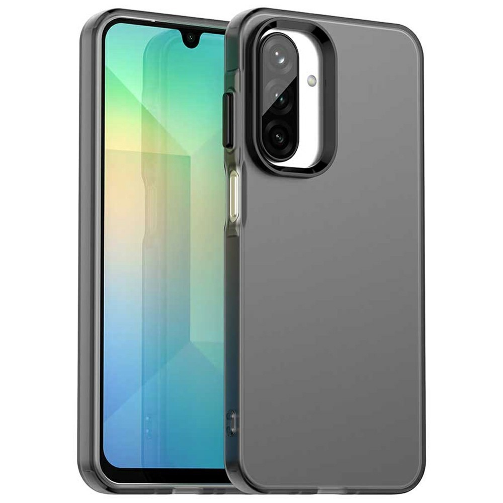 Candy matný gelový obal na Samsung Galaxy A26 5G - černý