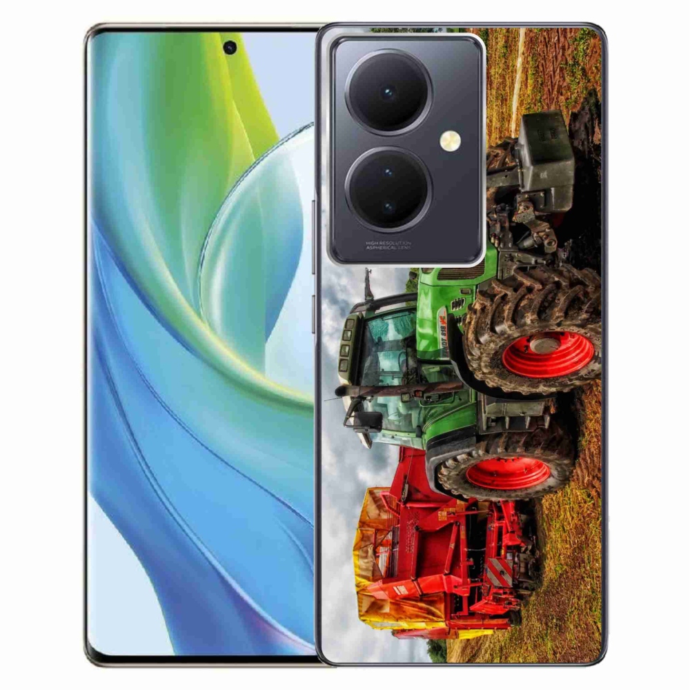 Gelový kryt mmCase na Vivo V29 Lite 5G - traktor 4
