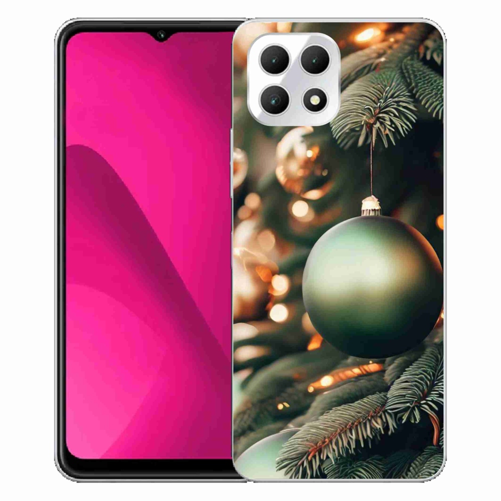 Gelový kryt mmCase na T-Mobile T Phone 2 - vánoční ozdoby 1