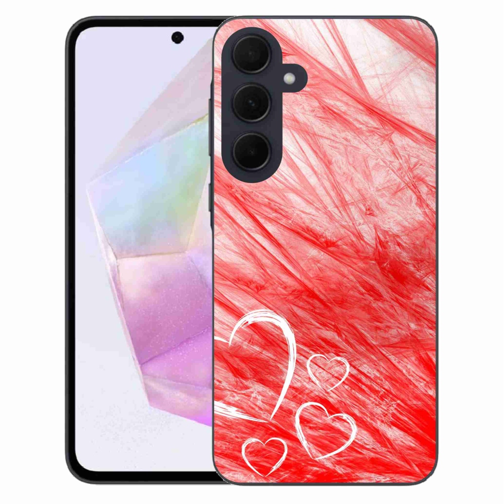 Gelový kryt mmCase na Samsung Galaxy A35 5G - heart
