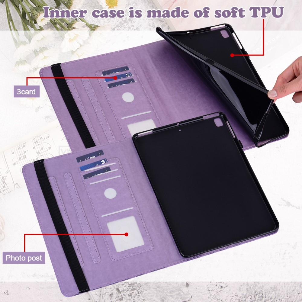 Tree zavírací pouzdro na iPad Air 11 (2024) - fialové