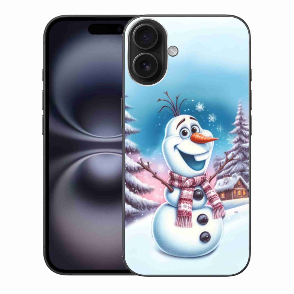 Gelový kryt mmCase na iPhone 16 Plus - ledové království