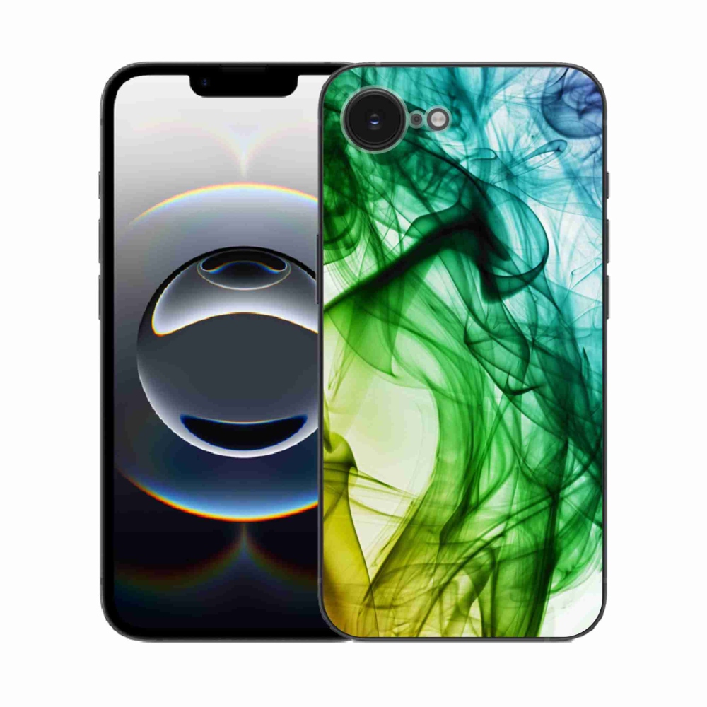 Gelový kryt mmCase na iPhone 16e - abstraktní vzor 3