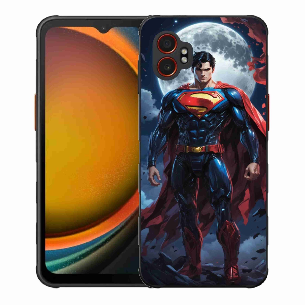 Gelový kryt mmCase na Samsung Galaxy Xcover 7 Pro - superman