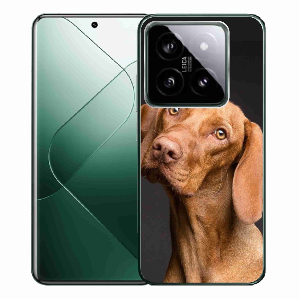 Gelový obal mmCase na Xiaomi 14 Pro - maďarský ohař