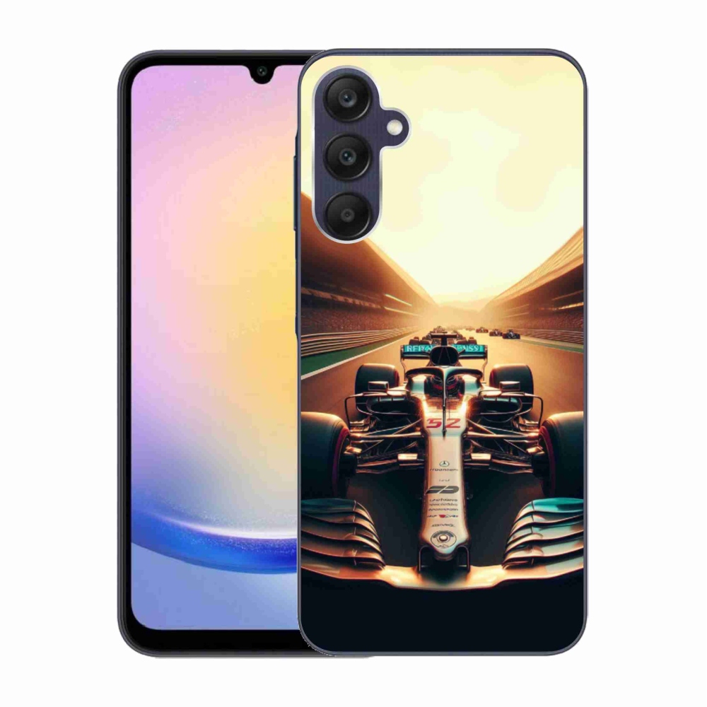 Gelový kryt mmCase na Samsung Galaxy A25 5G - formule 1