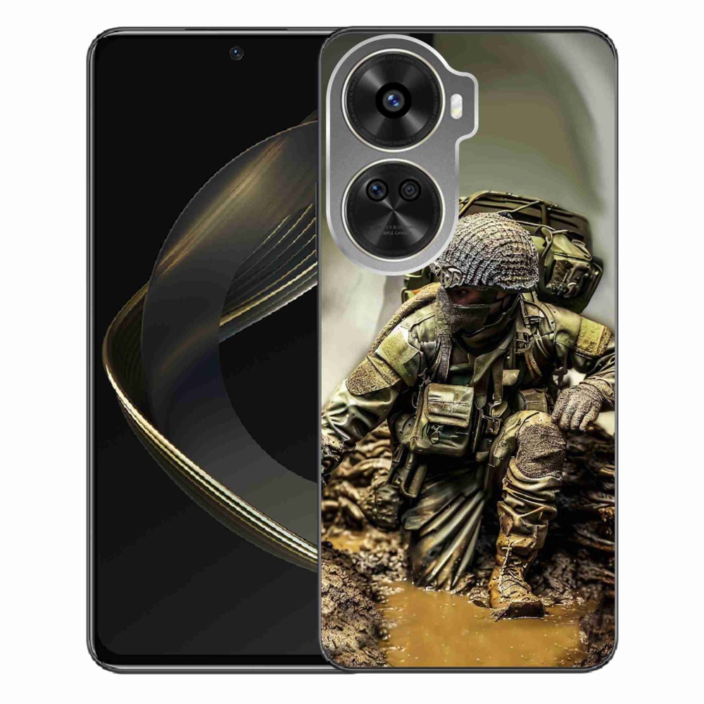 Gelový kryt mmCase na Huawei Nova 12 SE - voják