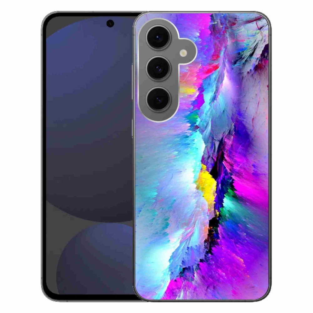 Gelový kryt mmCase na Samsung Galaxy S24 FE - abstrakt