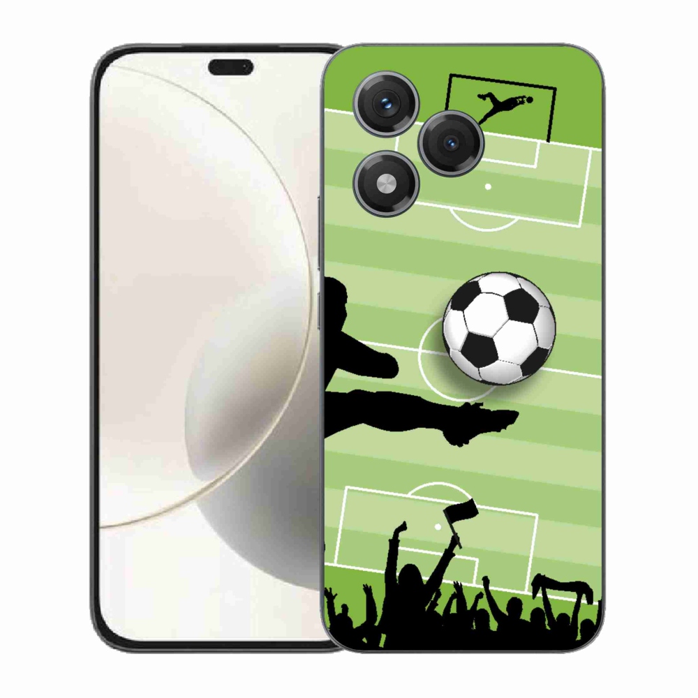 Gelový kryt mmCase na Honor 400 Lite - fotbal 3