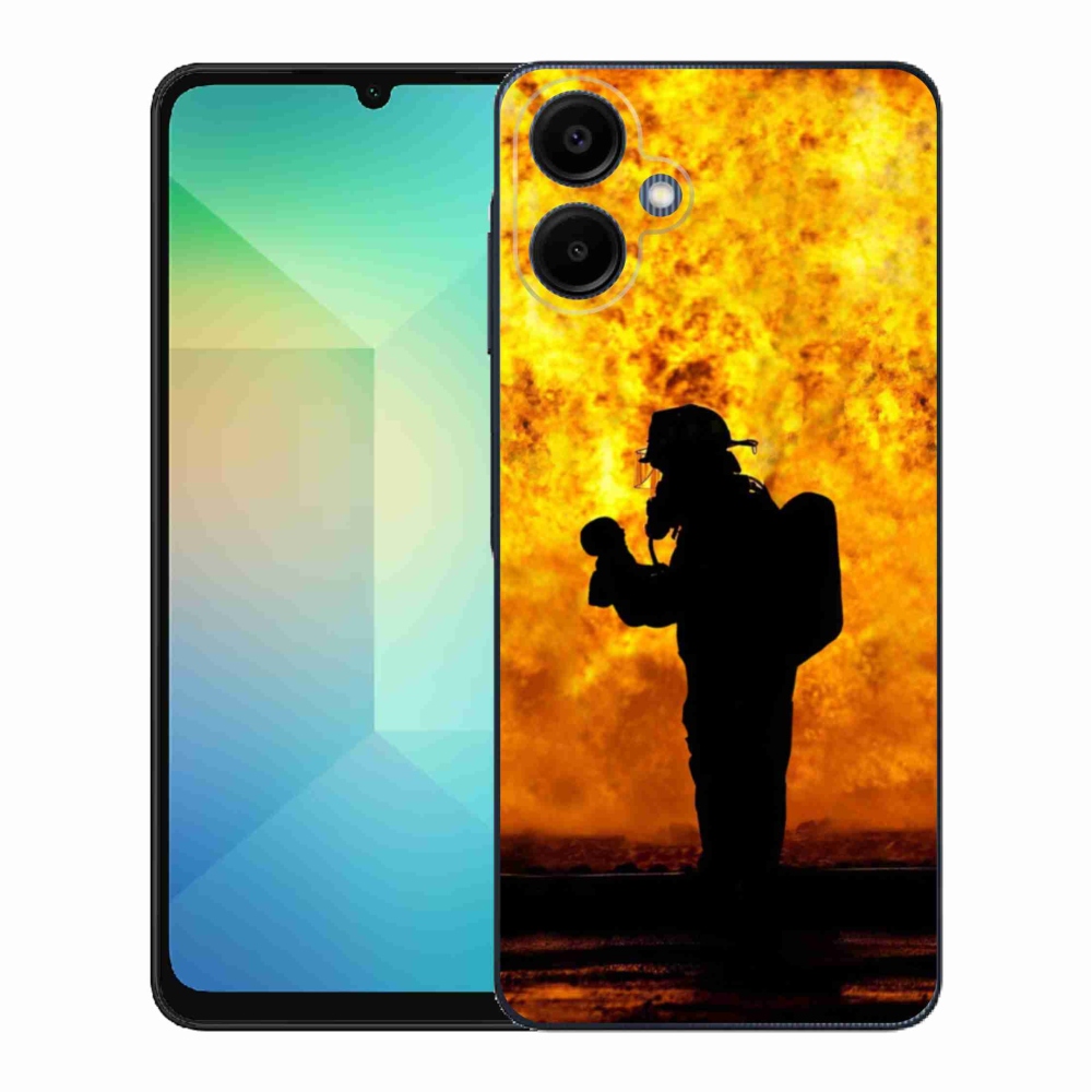 Gelový kryt mmCase na Samsung Galaxy A06 4G - hasič