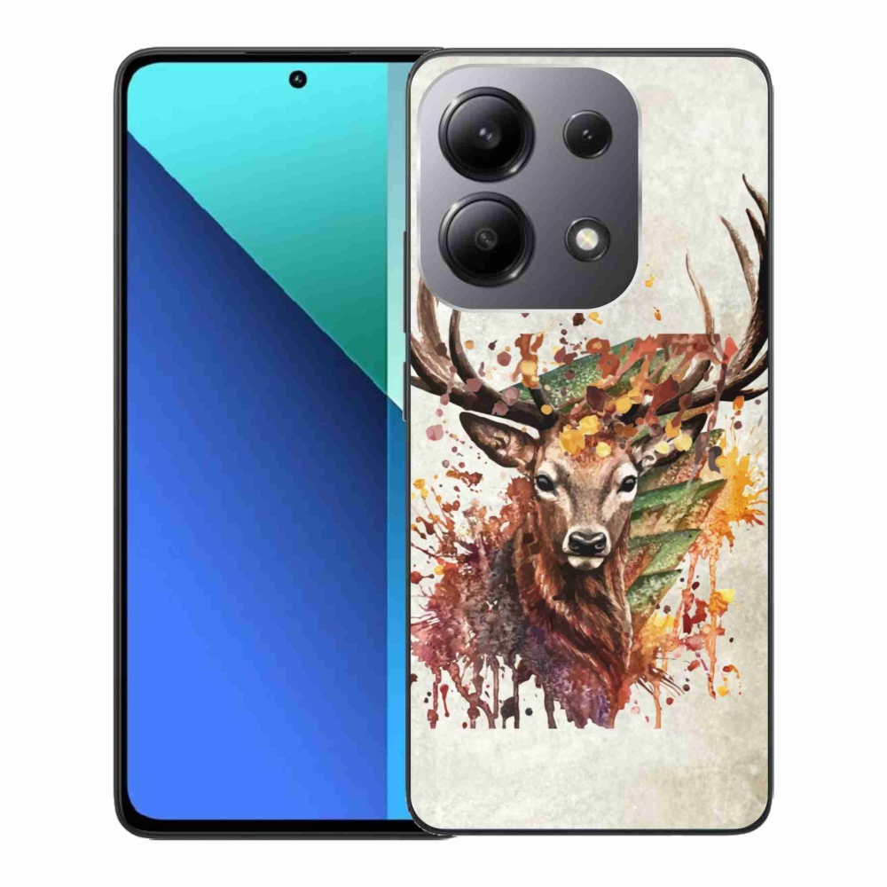 Gelový obal mmCase na Xiaomi Redmi Note 13 - jelen 1