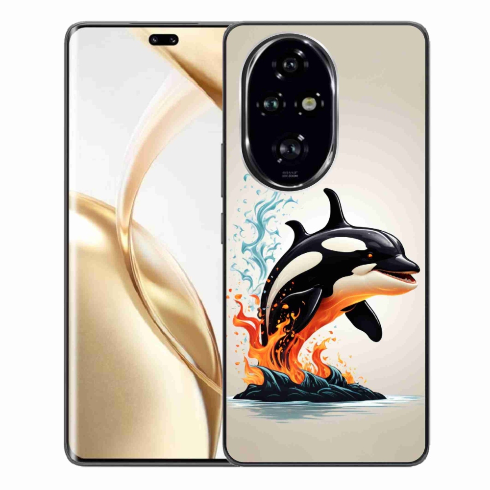 Gelový kryt mmCase na Honor 200 Pro 5G - kosatka
