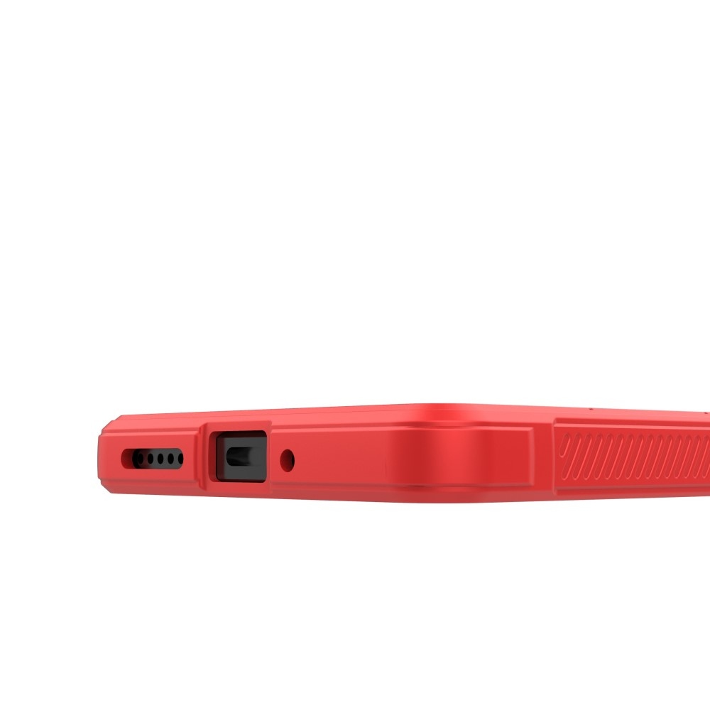 Rugg odolný gelový obal na Xiaomi Redmi Note 13 5G - červený