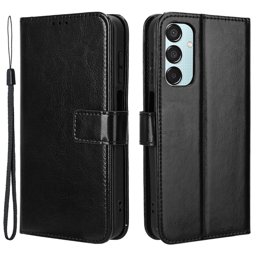 Crazy knížkové pouzdro na Samsung Galaxy M15 5G - černé