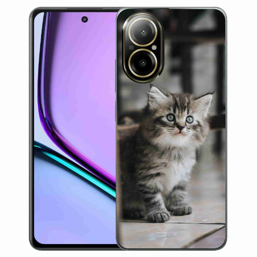 Gelový kryt mmCase na Realme C67 - koťátko