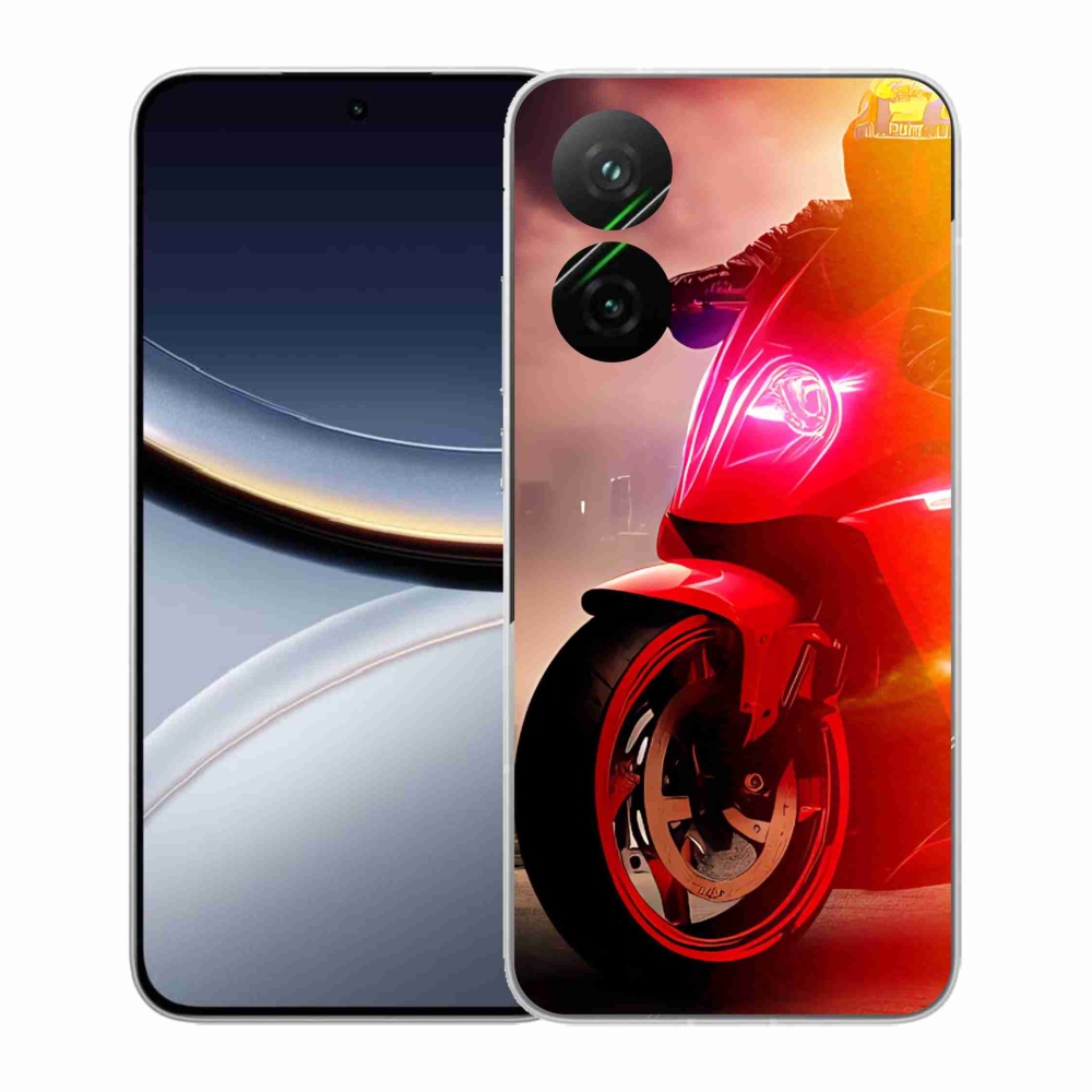 Gelový kryt mmCase na Xiaomi Poco F7 5G - motorka