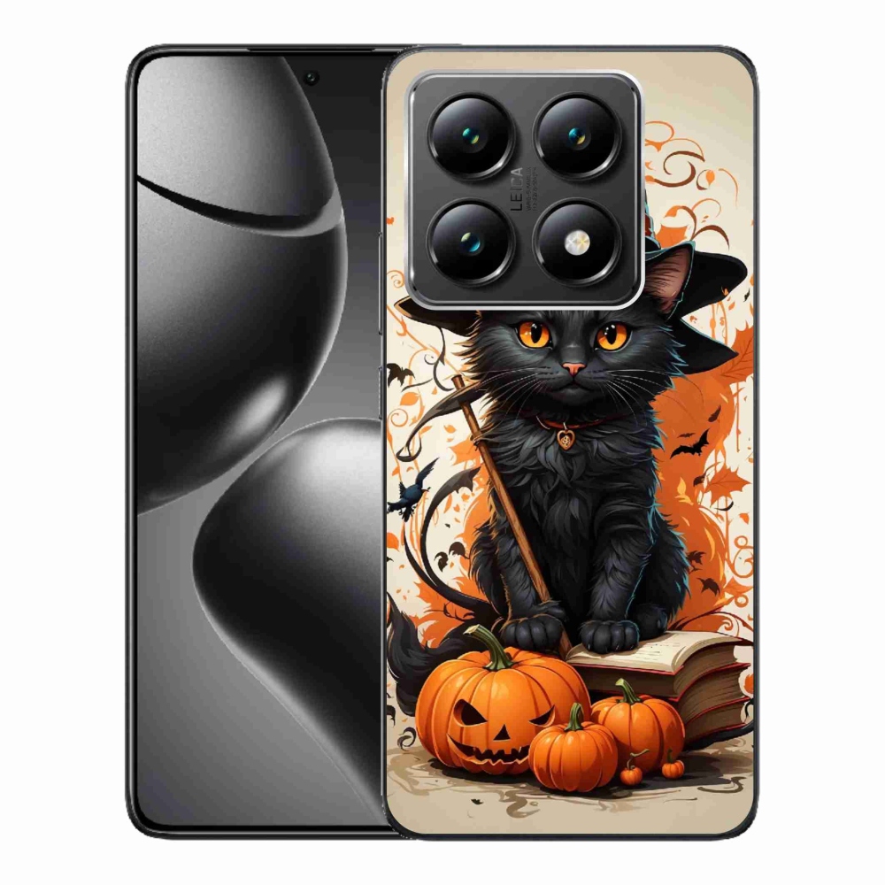 Gelový kryt mmCase na Xiaomi 14T - kocour čaroděj