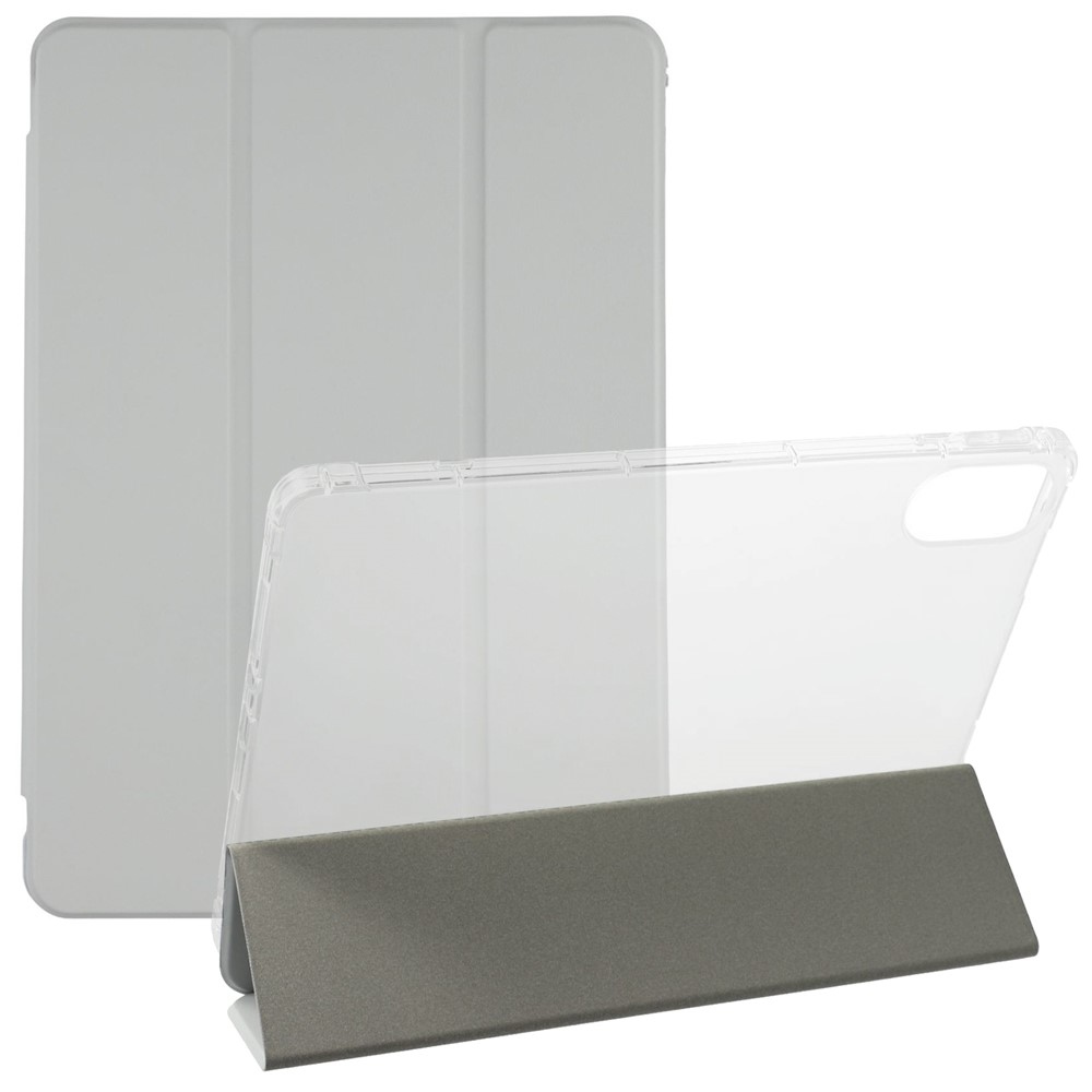 Tri-Fold chytré skládací pouzdro na tablet Xiaomi Redmi Pad 2 - šedé