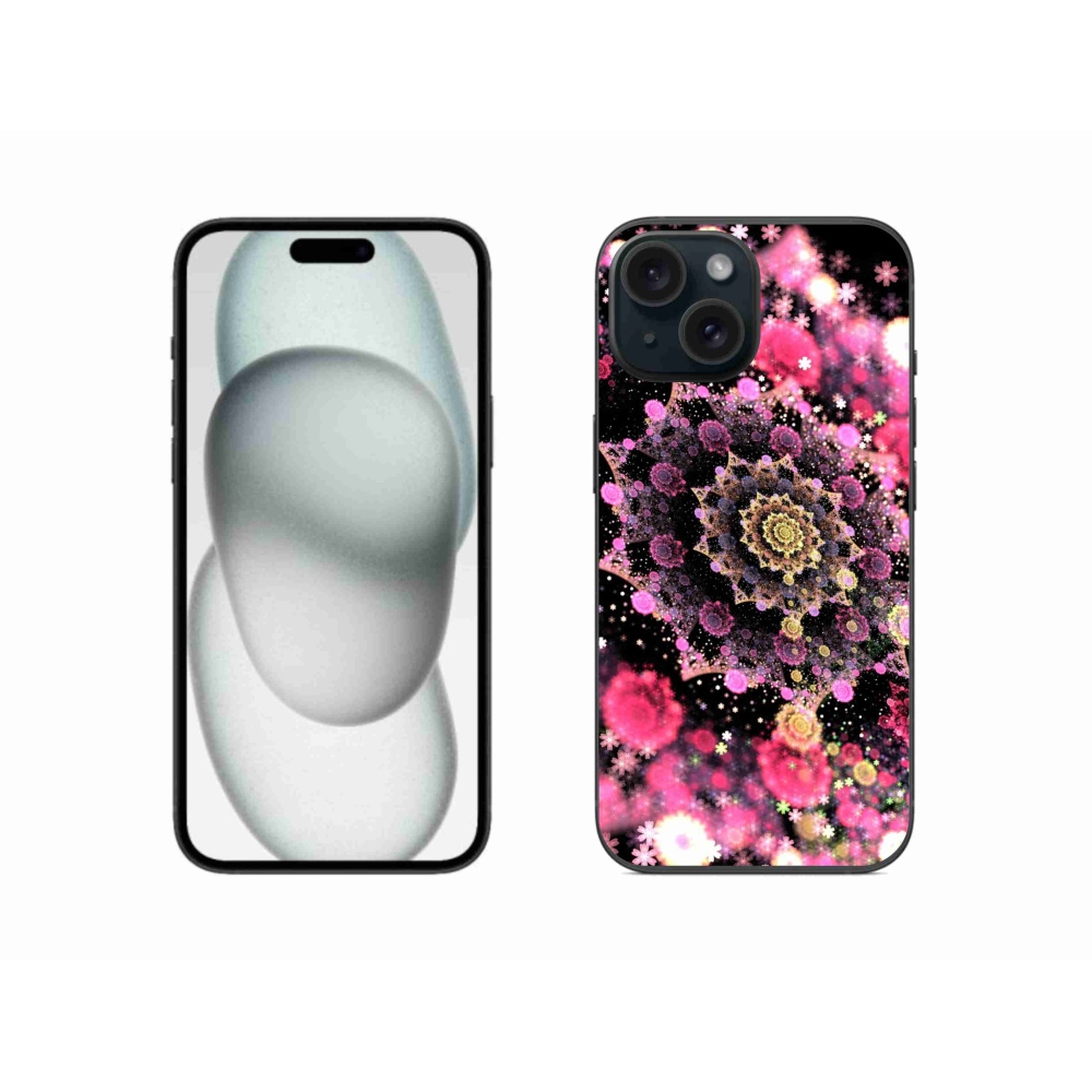 Gelový kryt mmCase na iPhone 15 - abstrakt 21