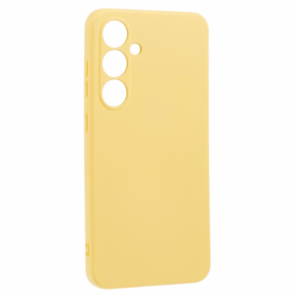 Gelový obal na Samsung Galaxy S24 FE - žlutý