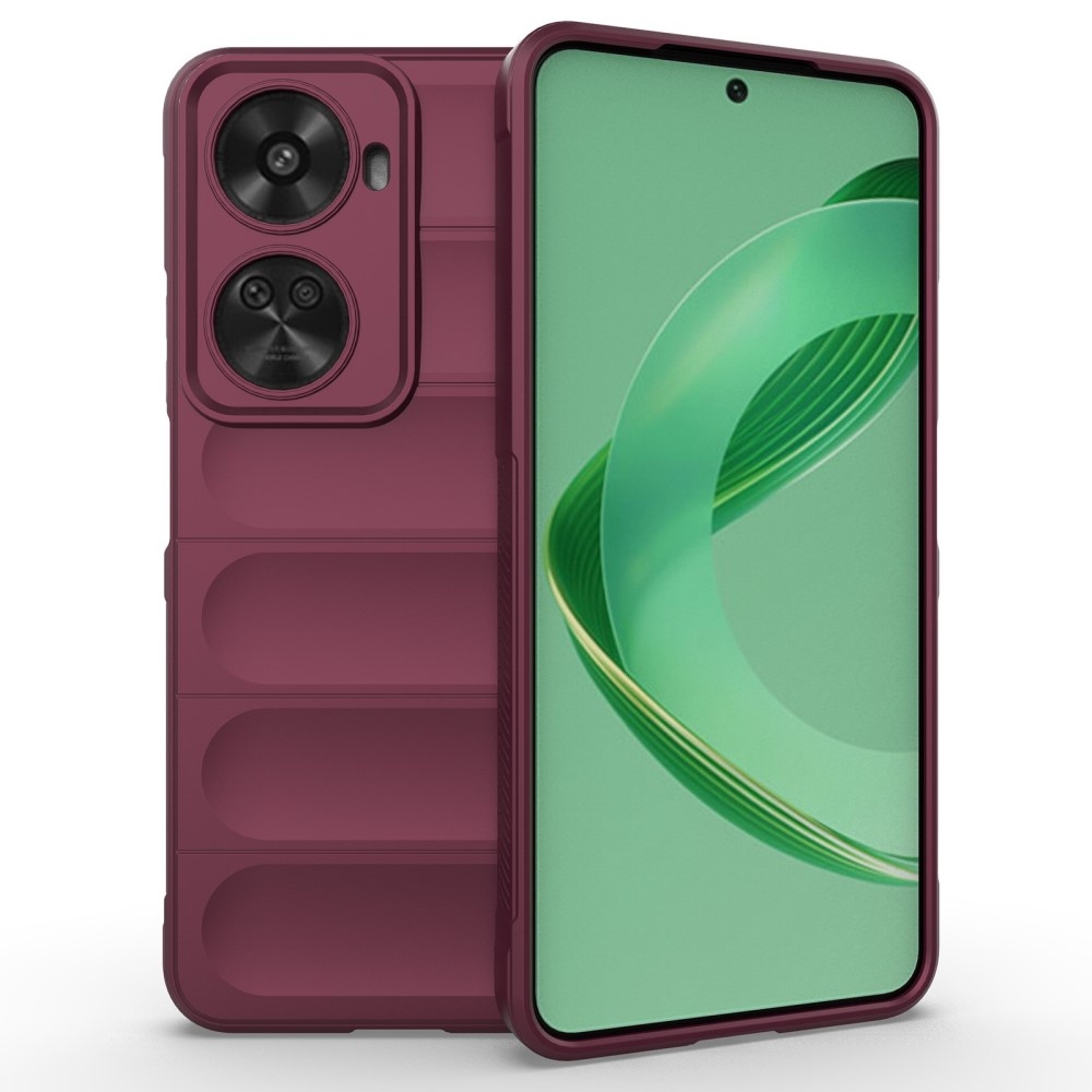 Rugg odolný gelový obal na Huawei Nova 12 SE - vínový