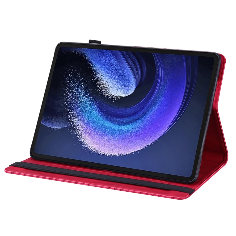 Imprint zavírací pouzdro na Xiaomi Pad 6 - červené