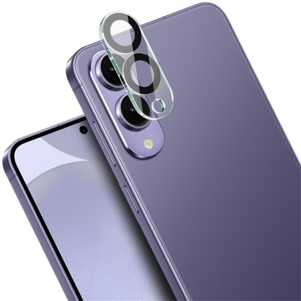 IMK sklo čočky fotoaparátu na Samsung Galaxy S25 Edge - černé kroužky