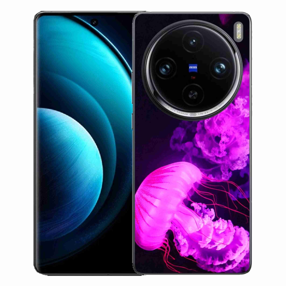 Gelový kryt mmCase na Vivo X100 Pro 5G - medúza 1