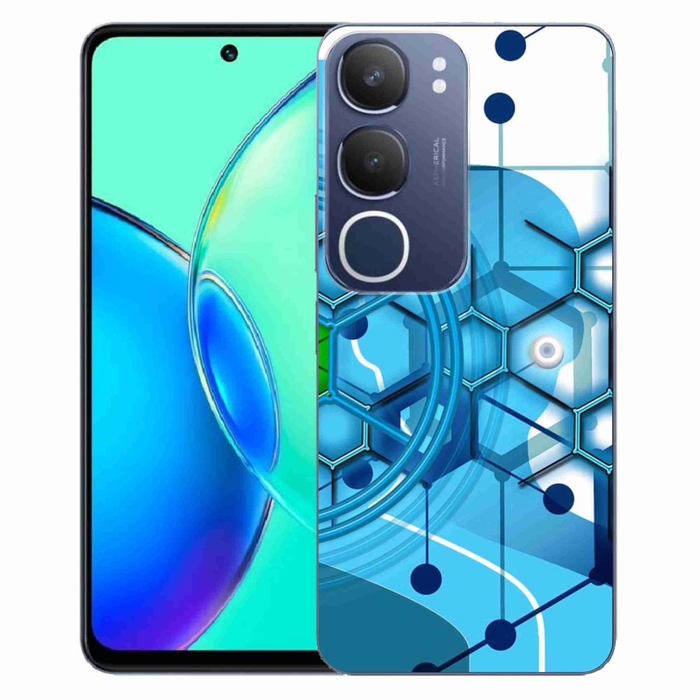 Gelový kryt mmCase na Vivo Y19s - abstraktní vzor 2