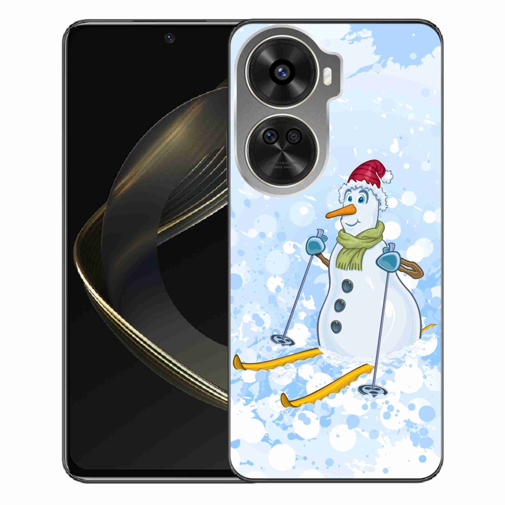 Gelový kryt mmCase na Huawei Nova 12 SE - sněhulák