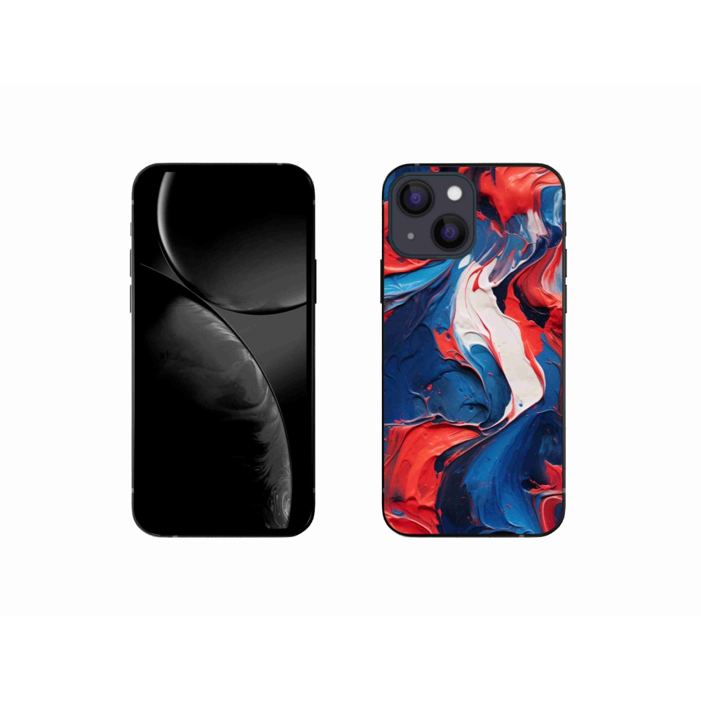 Gelový kryt mmCase na iPhone 13 mini - abstraktní motiv 7