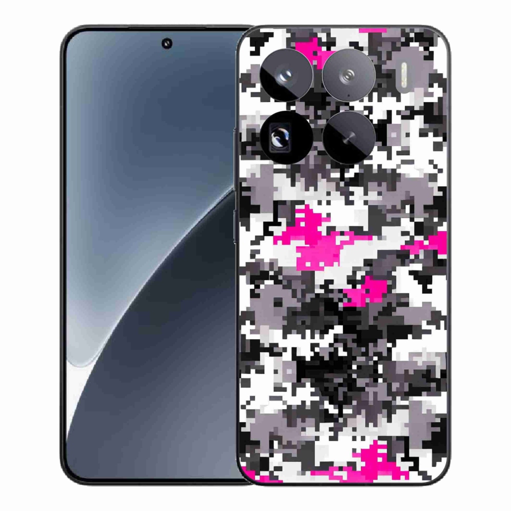 Gelový kryt mmCase na Xiaomi 15 Pro - maskáčový vzor 4