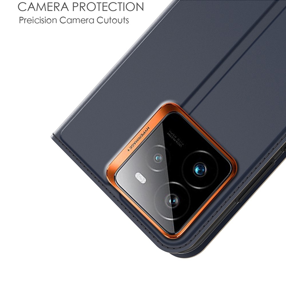 DUX knížkové pouzdro na Realme GT 7 Pro 5G - tmavěmodré