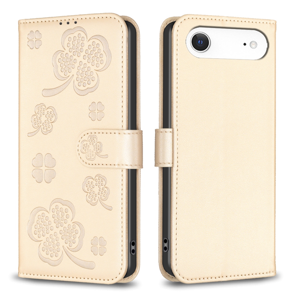 Clover knížkové pouzdro na iPhone 17 Air - zlaté