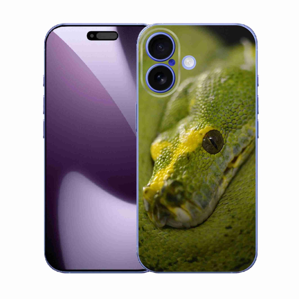 Gelový kryt mmCase na iPhone 17 - had 2