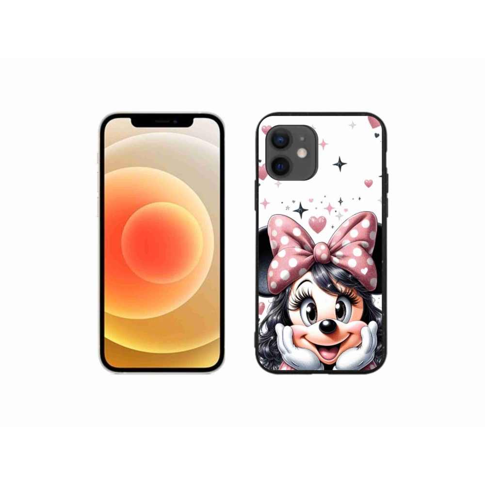 Gelový kryt mmCase na iPhone 12 mini - minnie