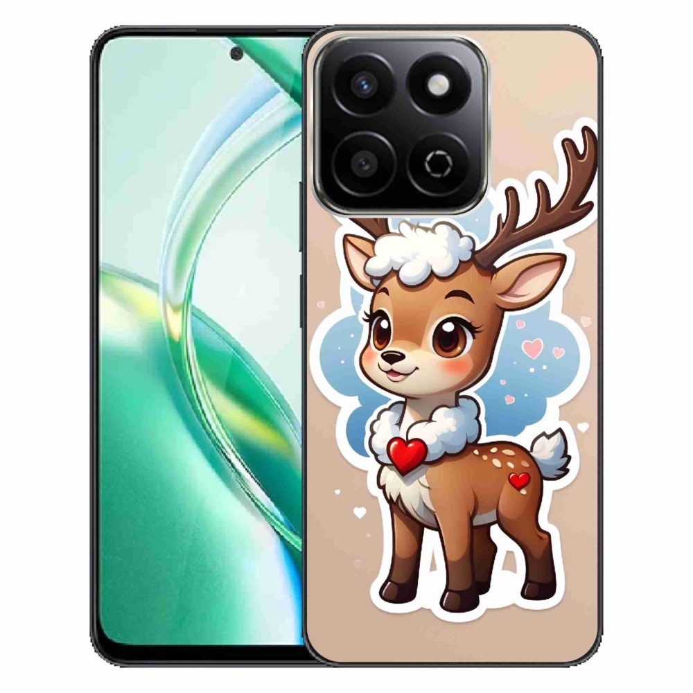Gelový kryt mmCase na Honor 200 Smart 5G - kreslený sob