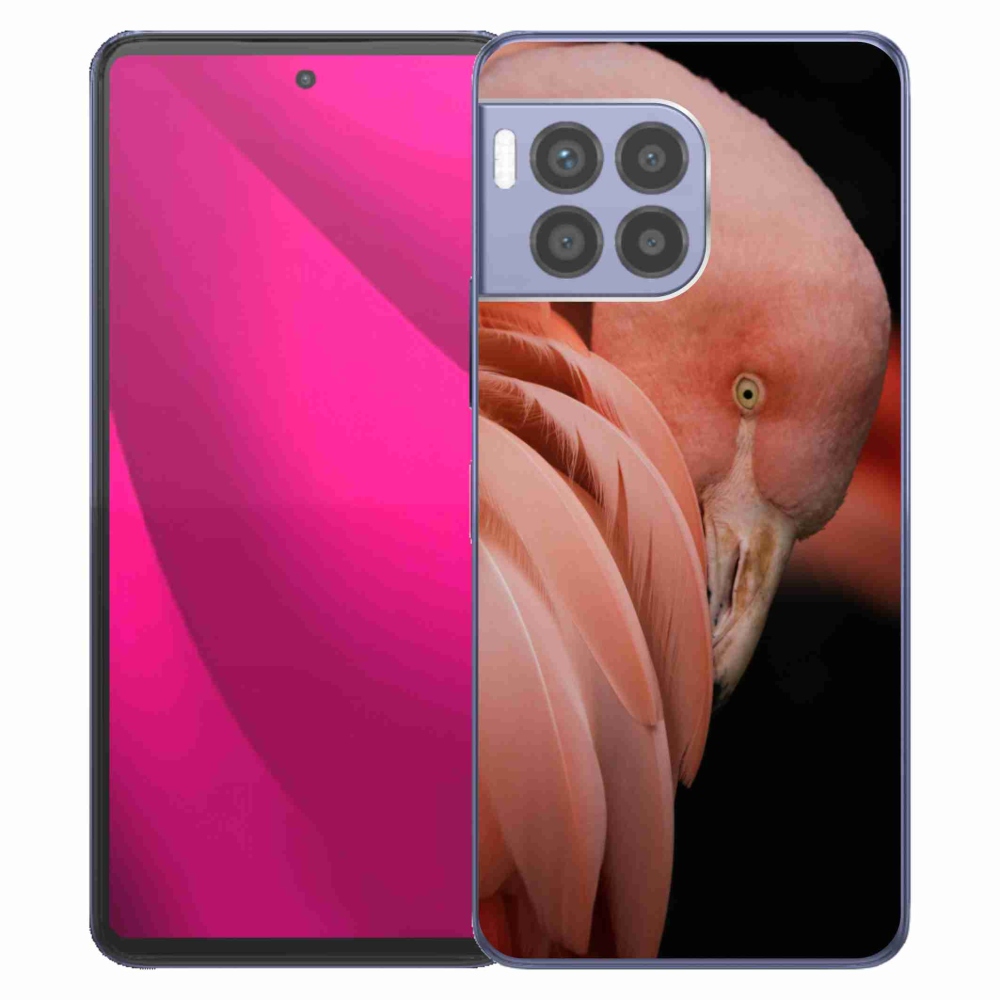 Gelový kryt mmCase na T-Mobile T Phone 2 Pro - plameňák 3