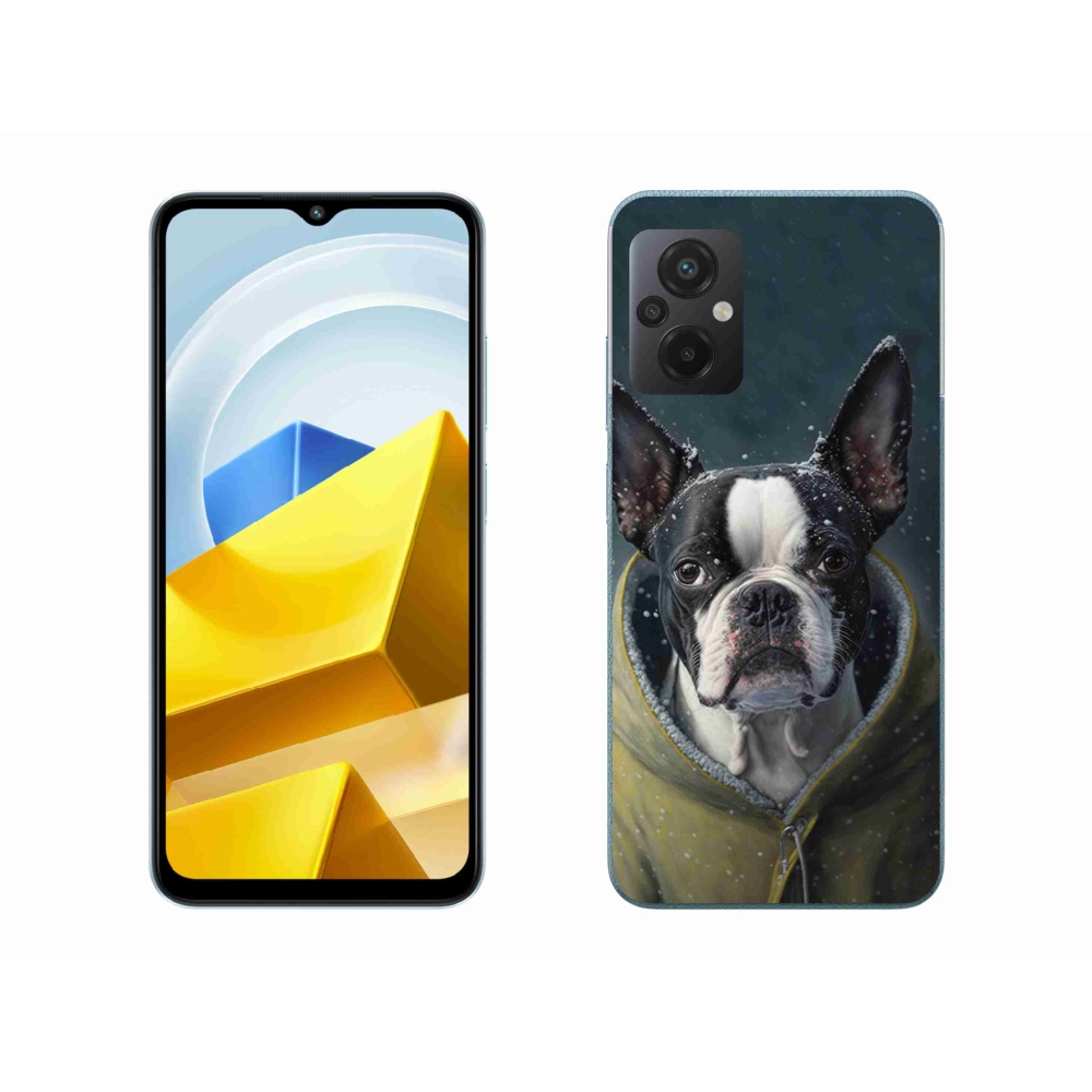 Gelový kryt mmCase na Xiaomi Poco M5 4G - buldoček