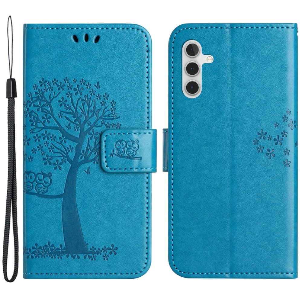 Tree knížkové pouzdro na Samsung Galaxy A05s - modré
