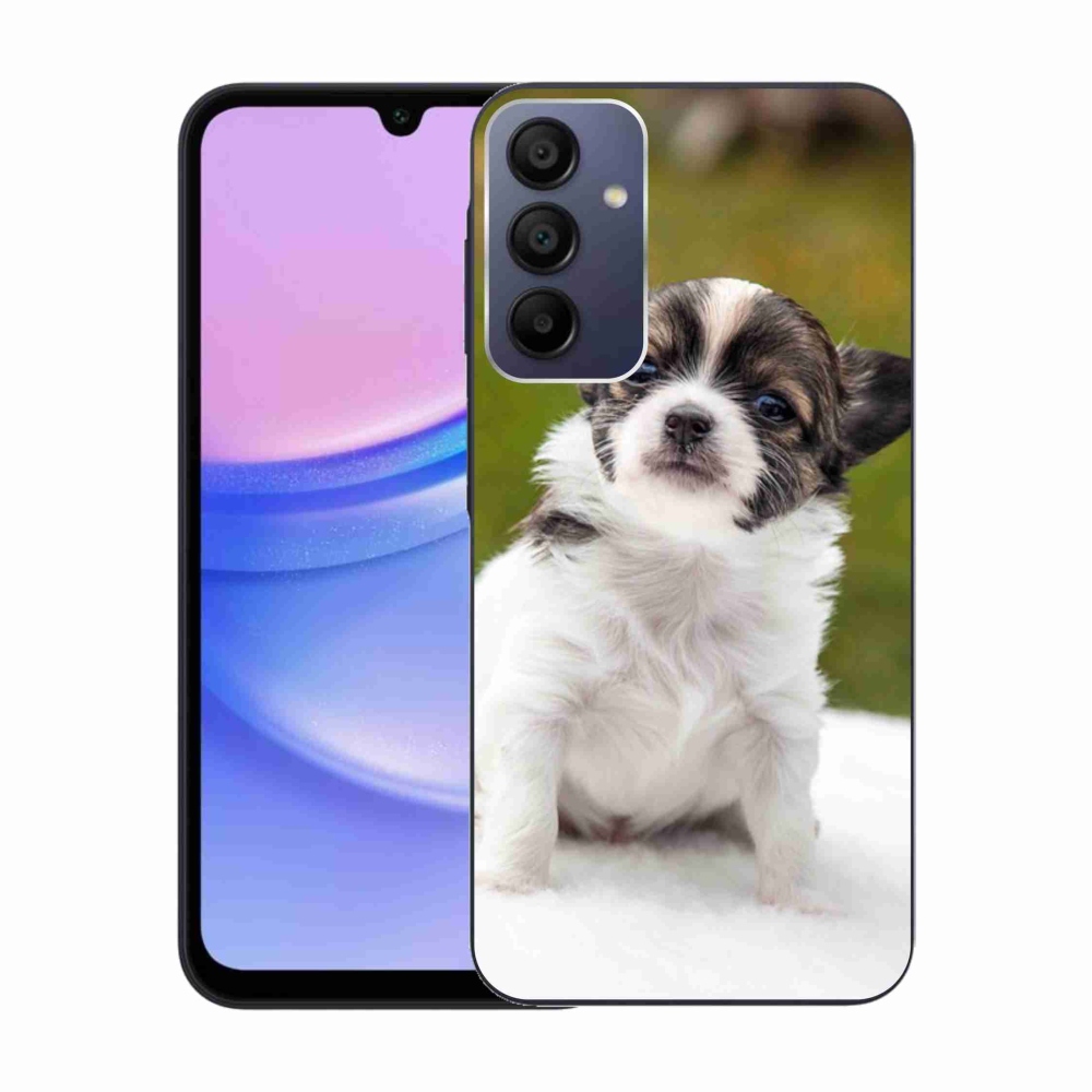 Gelový obal mmCase na Samsung Galaxy A15 4G/5G - čivava 4