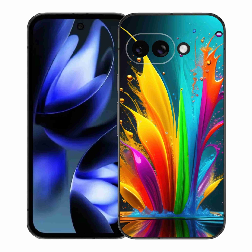 Gelový kryt mmCase na Google Pixel 9a - abstraktní motiv 1