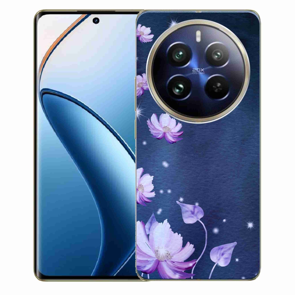 Gelový obal mmCase na Realme 12 Pro 5G/12 Pro+ 5G - padající květy