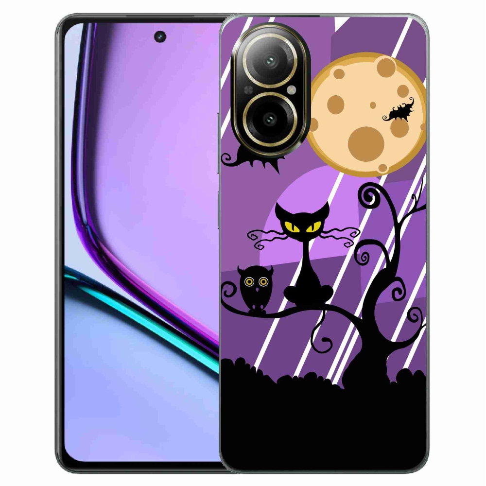 Gelový kryt mmCase na Realme C67 - halloween