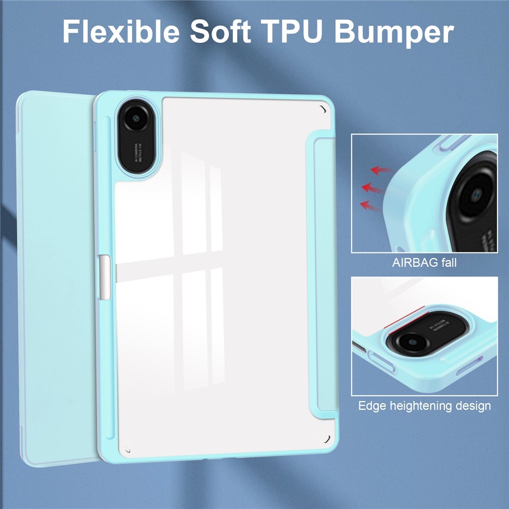 Case chytré zavírací pouzdro na tablet Xiaomi Redmi Pad 2 - světlemodré