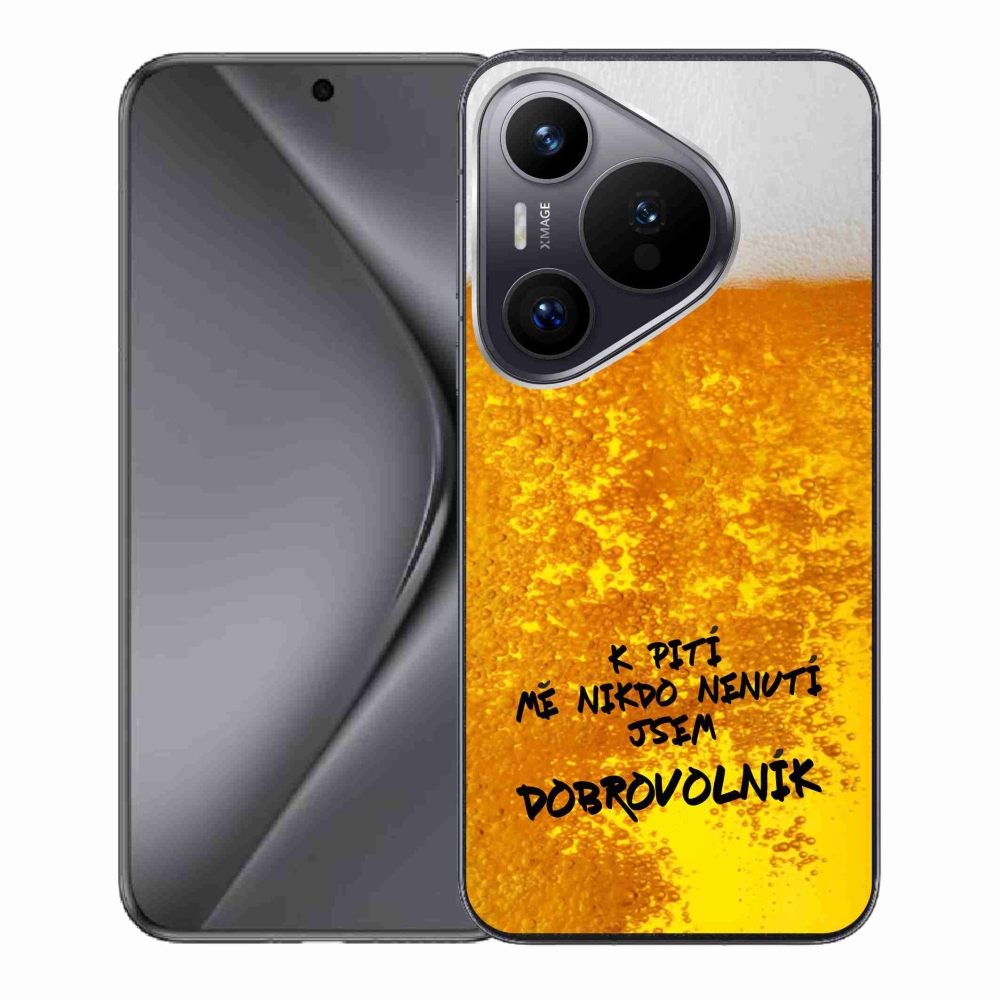 Gelový kryt mmCase na Huawei Pura 70 - pivní motiv 4