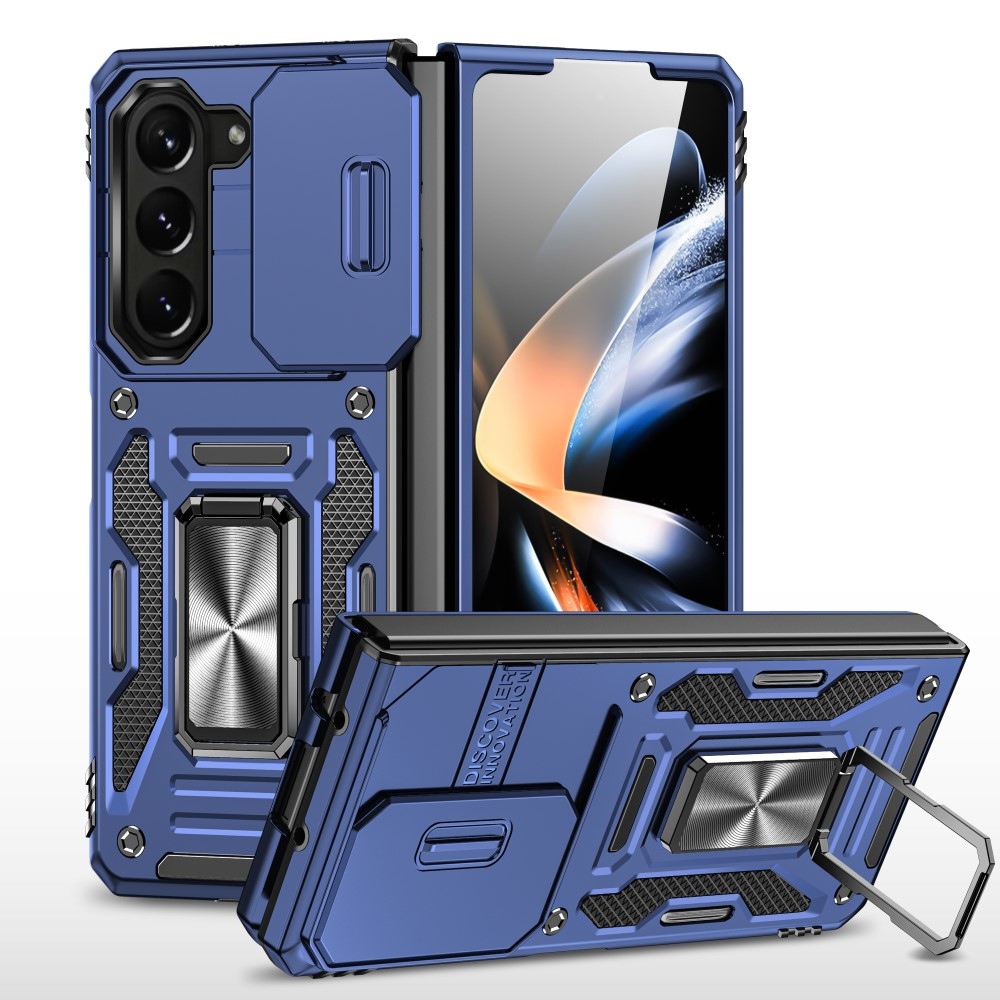 Slide odolný kryt na Samsung Galaxy Z Fold6 5G - modrý